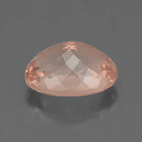 Morganita rosa natural 3,37ct, corte oval, VVS
