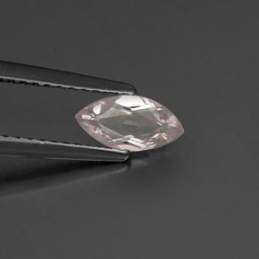 Morganita rosa natural 0,35ct, marquise, VS