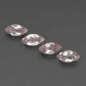 Pedras preciosas de morganita rosa natural de  ct, marquise, VS