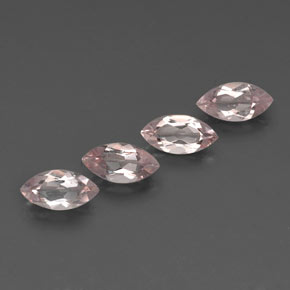Pedras preciosas de morganita rosa natural de  ct, marquise, VS