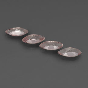 Pedras preciosas de morganita rosa natural de 2,03 ct, marquise, VS