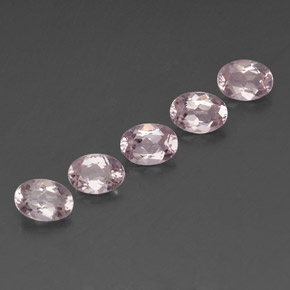 Pedras preciosas de Morganita Luz rosa natural de  ct, Corte Oval, VVS-VS