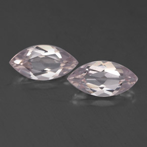 Pedras preciosas de morganita rosa natural de  ct, marquise, VVS