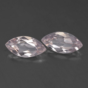 Pedras preciosas de morganita rosa natural de  ct, marquise, VVS