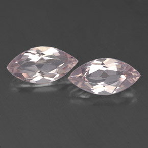 Pedras preciosas de morganita rosa natural de  ct, marquise, VVS