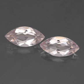 Pedras preciosas de morganita rosa natural de  ct, marquise, VVS-VS