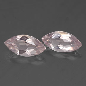 Pedras preciosas de morganita rosa natural de  ct, marquise, VVS-VS