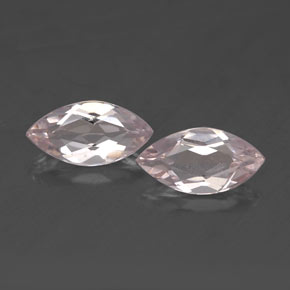 Pedras preciosas de morganita rosa natural de  ct, marquise, VVS-VS