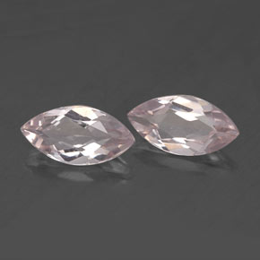Pedras preciosas de morganita rosa natural de  ct, marquise, VVS-VS