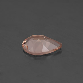 Morganita rosa natural 1,53ct, formato de pêra, VS