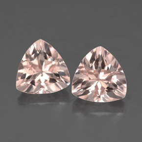 Pedras preciosas de morganita rosa natural de  ct, trillion, VS