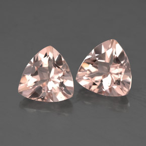Pedras preciosas de morganita rosa natural de  ct, trillion, VS