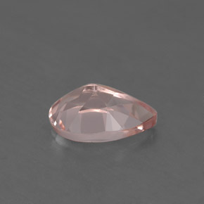 Morganita rosa natural 1,21ct, formato de pêra, VVS