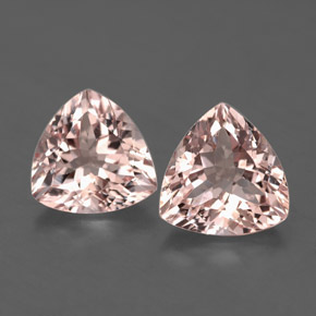 Pedras preciosas de morganita rosa natural de  ct, trillion, VS