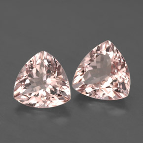 Pedras preciosas de morganita rosa natural de  ct, trillion, VS
