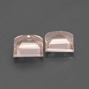 Pedras preciosas de morganita rosa natural de  ct, quadrado, VS