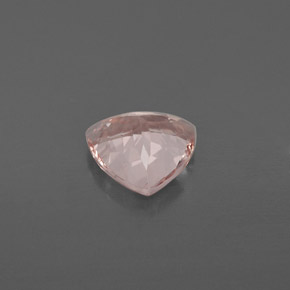 Morganita rosa natural 1,44ct, trillion, VVS-VS