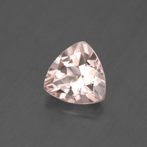Morganita rosa natural 1,55ct, trillion, VS