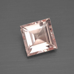 Morganita Luz rosa Natural 1.57ct, Quadrado, VS