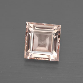 Morganita rosa natural 2,17ct, quadrado, VS