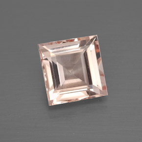 Morganita rosa natural 2,17ct, quadrado, VS