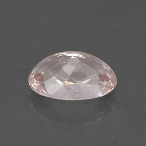 Morganita rosa natural 1,29ct, corte oval, VS