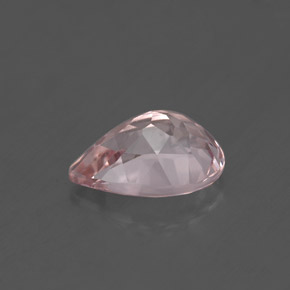 Morganita rosa natural 1,74ct, formato de pêra, VS