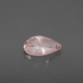 Morganita rosa natural 1,83ct, formato de pêra, VS