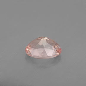 Morganita rosa natural 1,23ct, corte oval, VVS-VS