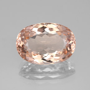 Morganita rosa natural 4,47ct, corte oval, VS