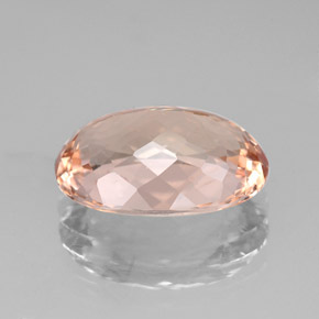 Morganita rosa natural 4,47ct, corte oval, VS