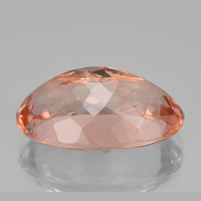 Morganita rosa natural 13,26ct, corte oval, VVS-VS