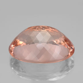 Morganita rosa natural 14,36ct, corte oval, VVS