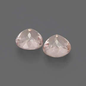Pedras preciosas de morganita rosa natural de  ct, corte redondo, VVS-VS
