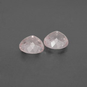 Pedras preciosas de morganita rosa natural de  ct, corte redondo, VS