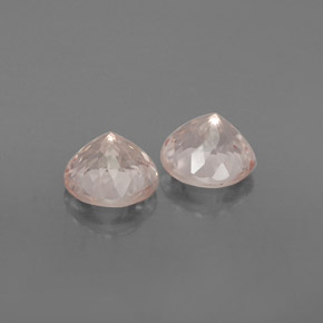 Pedras preciosas de morganita rosa natural de  ct, corte redondo, VVS-VS