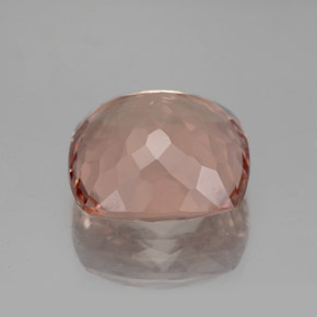 Morganita rosa natural 6,93ct, almofada cortada, VVS