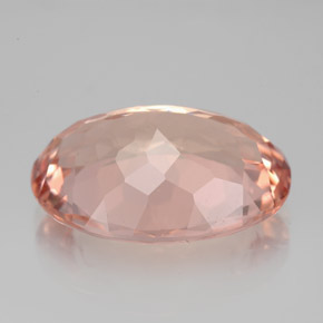 Morganita rosa natural 8,03ct, corte oval, VVS