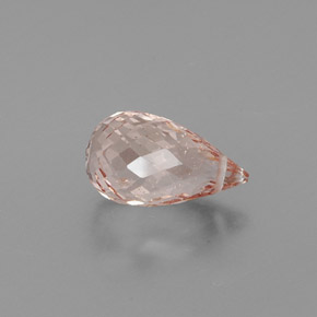 Morganita rosa natural 5,55ct, briolete, SI