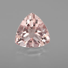 Morganita rosa natural 3,18ct, trillion, VS