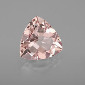 Morganita rosa natural 3,18ct, trillion, VS
