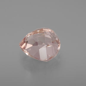 Morganita rosa natural 4,65ct, trillion, VVS-VS