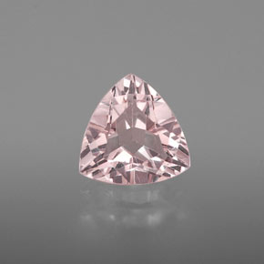 Morganita Rosa salmão Natural 1.39ct, Trilhão, VVS-VS