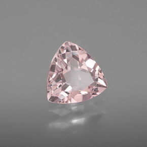Morganita Rosa salmão Natural 1.39ct, Trilhão, VVS-VS