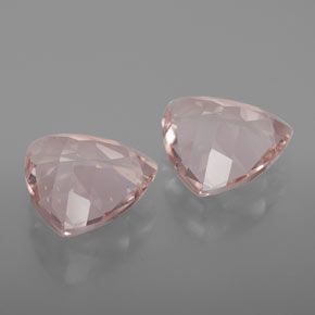 Pedras preciosas de morganita rosa natural de  ct, trillion, VVS-VS