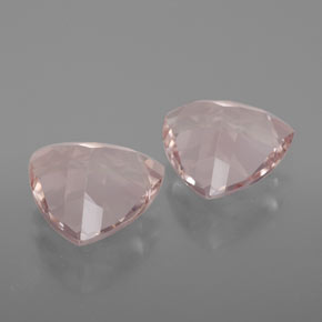 Pedras preciosas de morganita rosa natural de  ct, trillion, VVS-VS