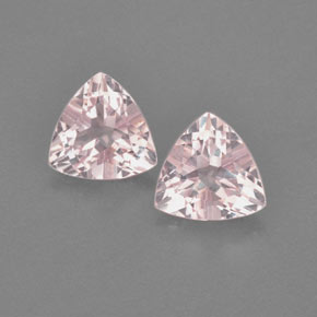 Pedras preciosas de morganita rosa natural de  ct, trillion, VVS