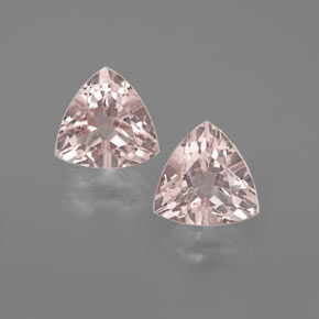 Pedras preciosas de morganita rosa natural de  ct, trillion, VVS-VS