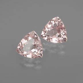 Pedras preciosas de morganita rosa natural de  ct, trillion, VVS-VS