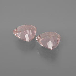 Pedras preciosas de morganita rosa natural de  ct, trillion, VVS-VS